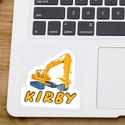 Sticker Kirby Excavator Gift package Image