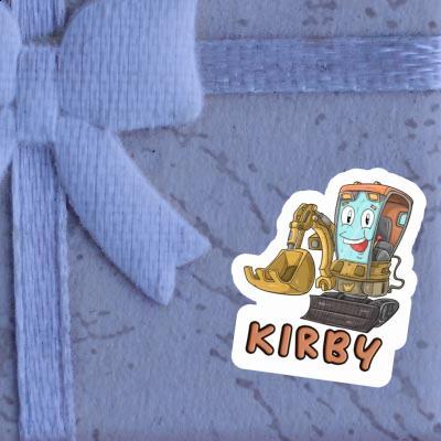 Sticker Kirby Excavator Image