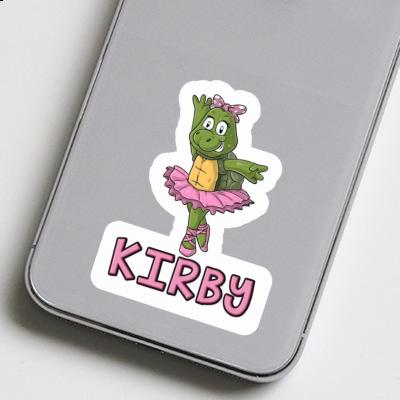 Kirby Aufkleber Tänzerin Laptop Image