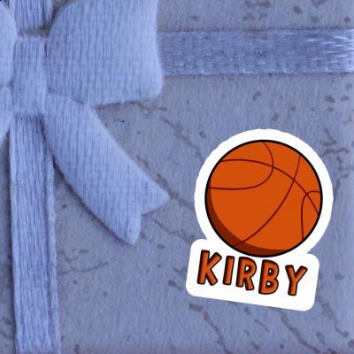 Kirby Autocollant Ballon de basketball Image