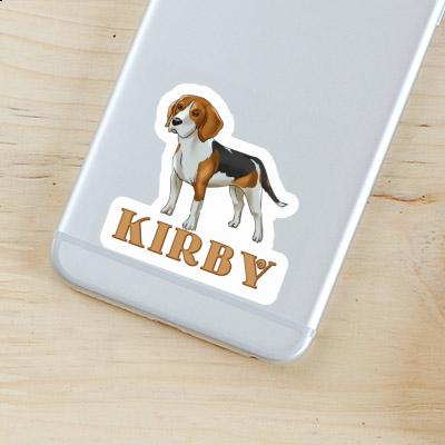 Beagle Sticker Kirby Laptop Image