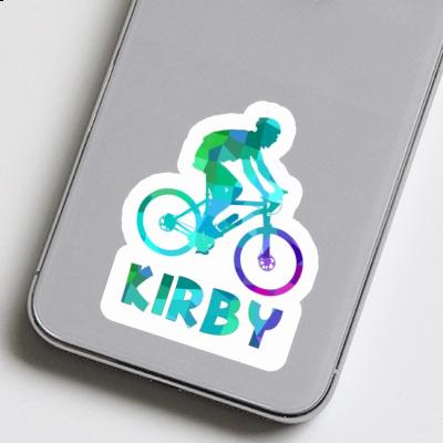 Kirby Sticker Biker Notebook Image