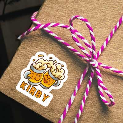 Sticker Beer Kirby Notebook Image