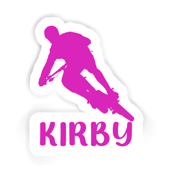 Kirby Sticker Biker Image