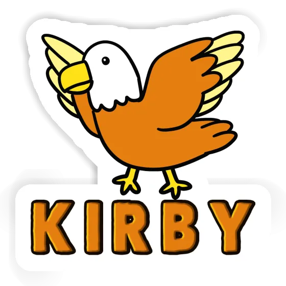 Bird Sticker Kirby Notebook Image