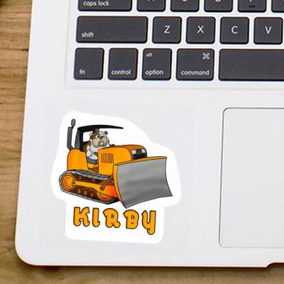 Sticker Kirby Bulldozer Gift package Image