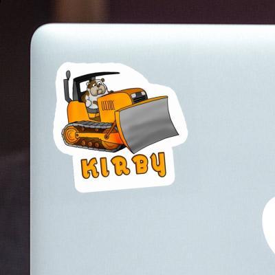 Sticker Kirby Bulldozer Gift package Image