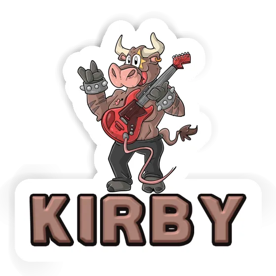 Sticker Kirby Guitarist Gift package Image