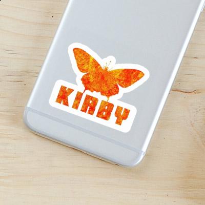 Autocollant Kirby Papillon Laptop Image