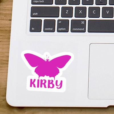 Butterfly Sticker Kirby Notebook Image