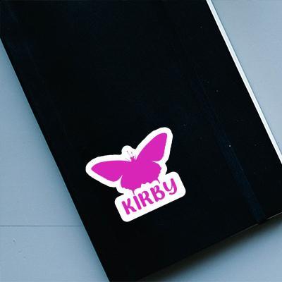 Butterfly Sticker Kirby Laptop Image