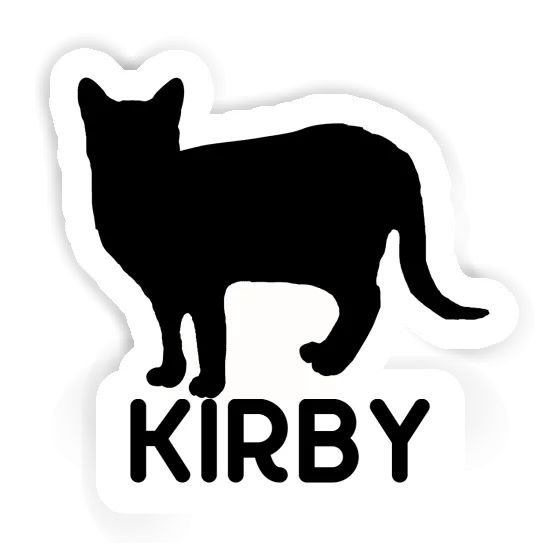 Aufkleber Kirby Katze Gift package Image