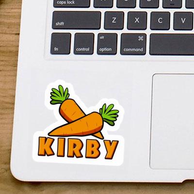 Kirby Sticker Carrot Gift package Image