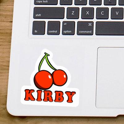 Kirsche Sticker Kirby Laptop Image