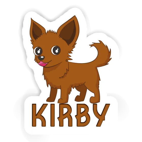 Chihuahua Sticker Kirby Laptop Image