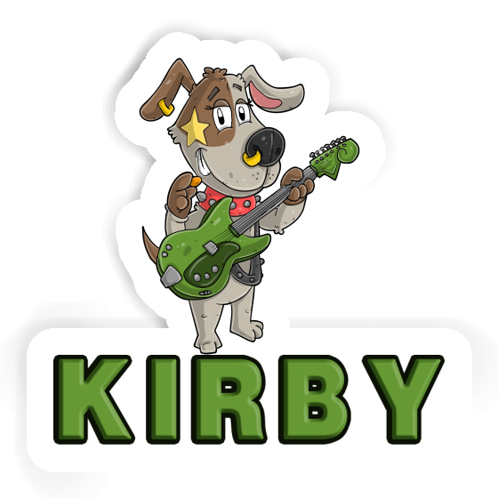 Gitarrist Sticker Kirby Image