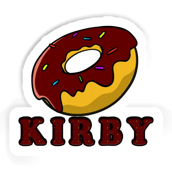 Sticker Kirby Donut Gift package Image