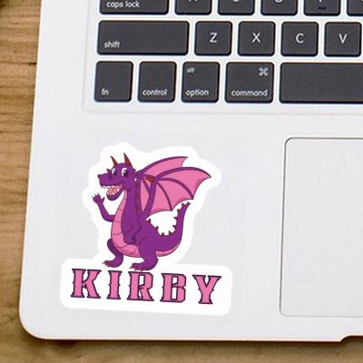 Kirby Autocollant Dragon mère Notebook Image