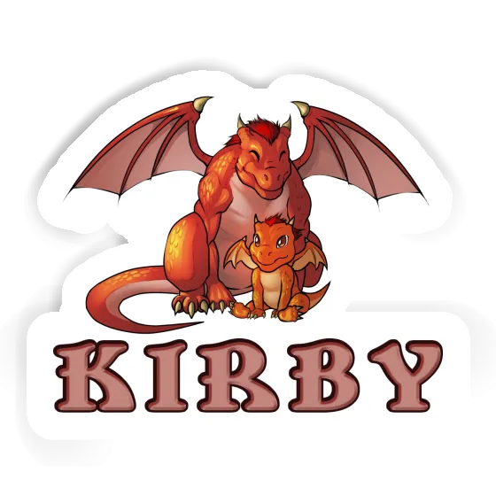 Autocollant Dragon Kirby Laptop Image