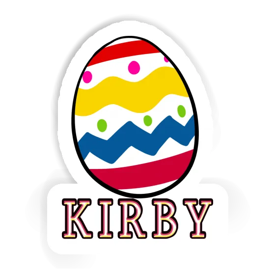 Sticker Kirby Easter Egg Gift package Image