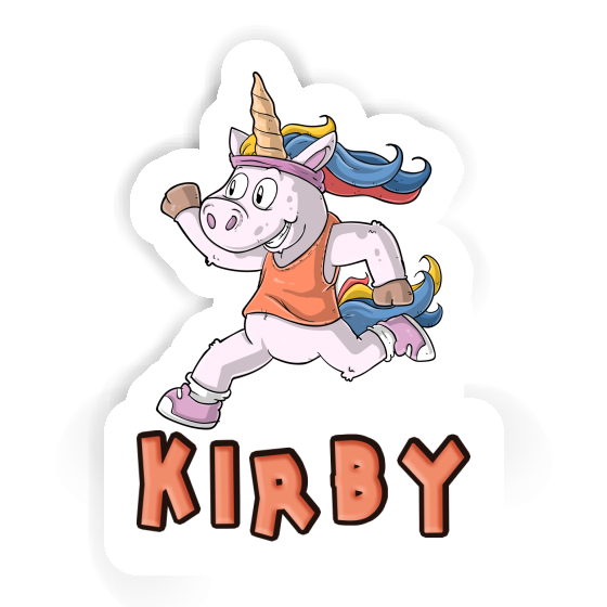 Kirby Sticker Jogger Laptop Image