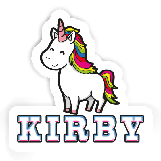 Sticker Kirby Unicorn Gift package Image