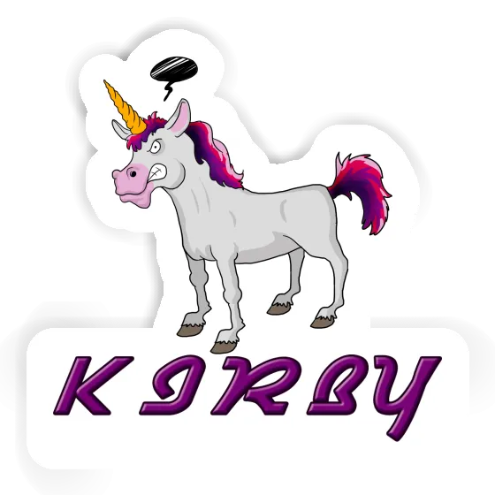 Kirby Sticker Unicorn Gift package Image