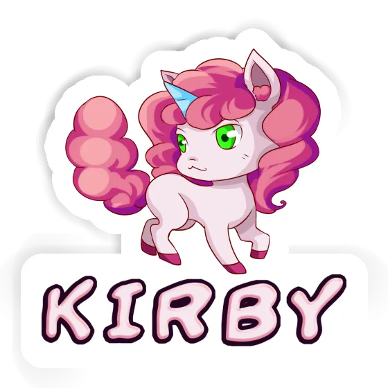 Sticker Kirby Unicorn Gift package Image