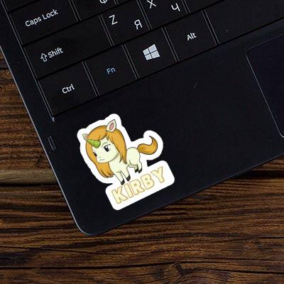 Kirby Sticker Einhorn Laptop Image