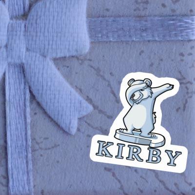 Polar Bear Sticker Kirby Notebook Image