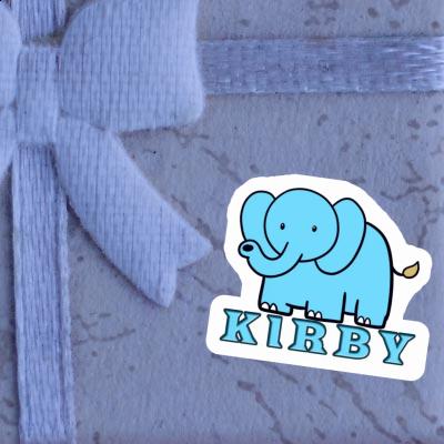 Autocollant Éléphant Kirby Gift package Image