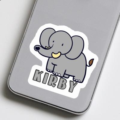 Autocollant Éléphant Kirby Gift package Image