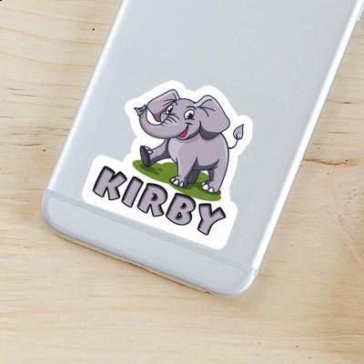 Sticker Kirby Elephant Image