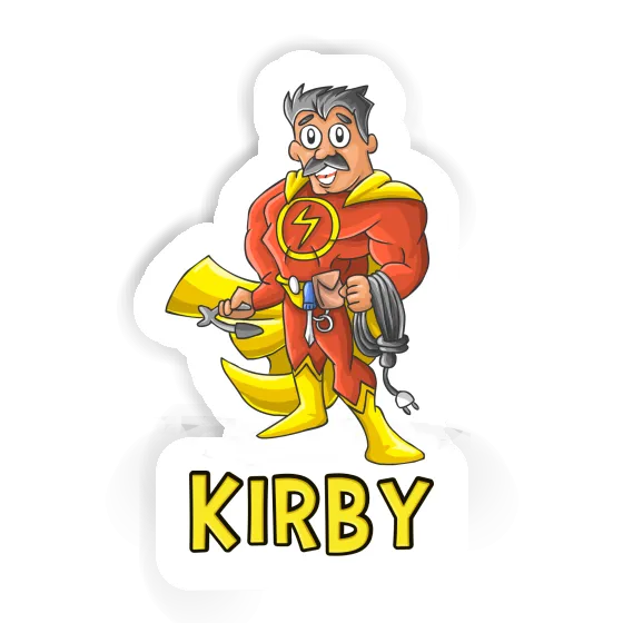 Electrician Sticker Kirby Gift package Image