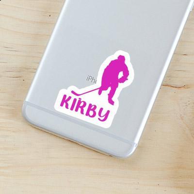 Autocollant Joueuse de hockey Kirby Laptop Image