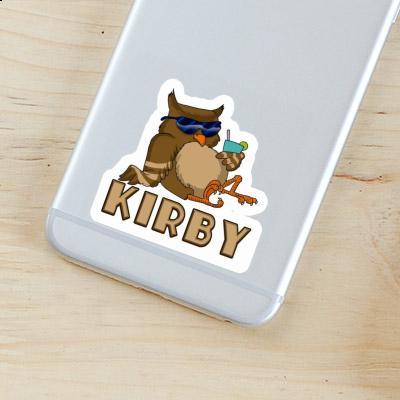 Sticker Kirby Owl Laptop Image