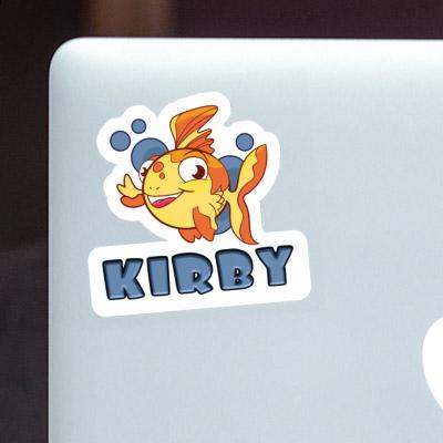 Sticker Kirby Fish Gift package Image