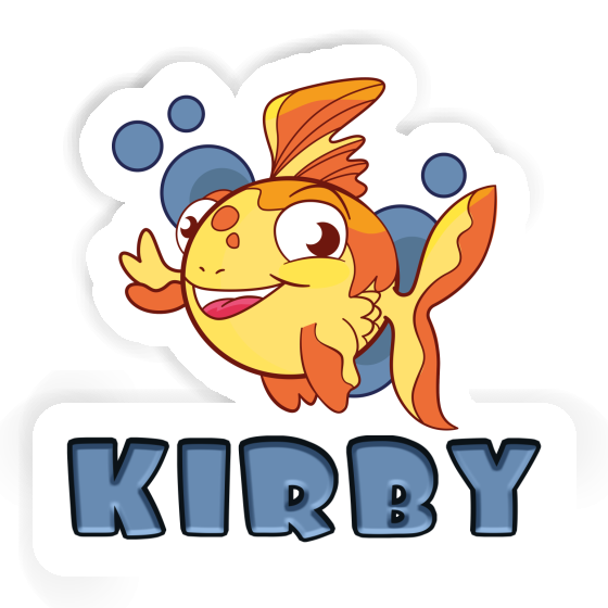 Sticker Kirby Fish Gift package Image