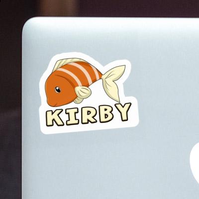 Kirby Sticker Fish Laptop Image