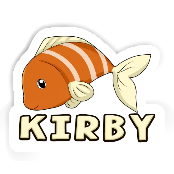 Kirby Sticker Fish Notebook Image