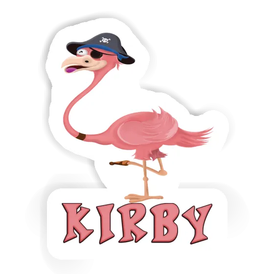 Sticker Kirby Flamingo Image