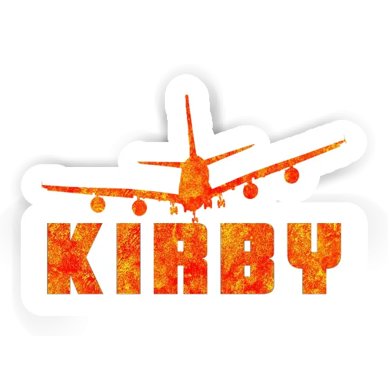 Airplane Sticker Kirby Image