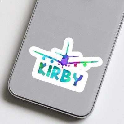 Sticker Kirby Airplane Image