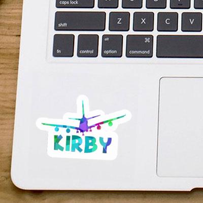 Sticker Kirby Airplane Gift package Image