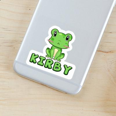 Sticker Frog Kirby Laptop Image