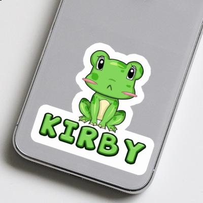 Sticker Frog Kirby Notebook Image