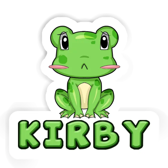 Sticker Frog Kirby Image