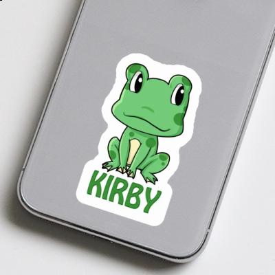 Frosch Aufkleber Kirby Laptop Image