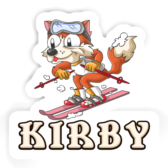 Skier Sticker Kirby Gift package Image