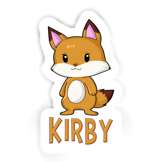 Sticker Kirby Fox Gift package Image